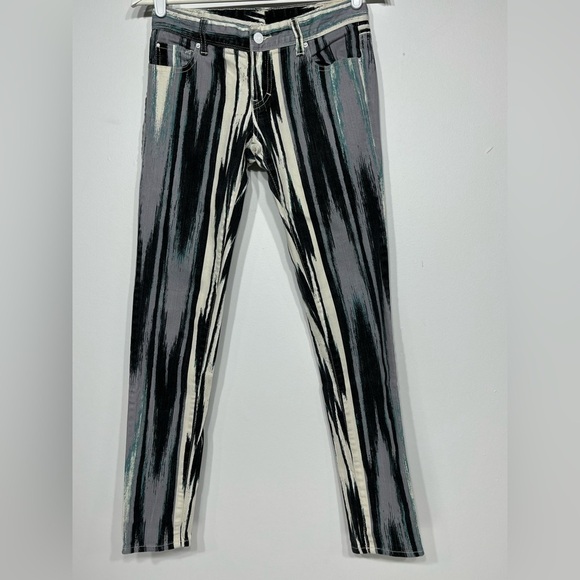 Armani exchange jeans white gray size 2 - Picture 1 of 12